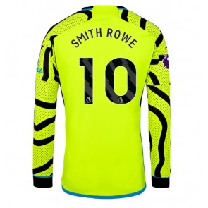 Lacne Muži Futbalové dres Arsenal Emile Smith Rowe #10 2023-24 Dlhy Rukáv - Preč